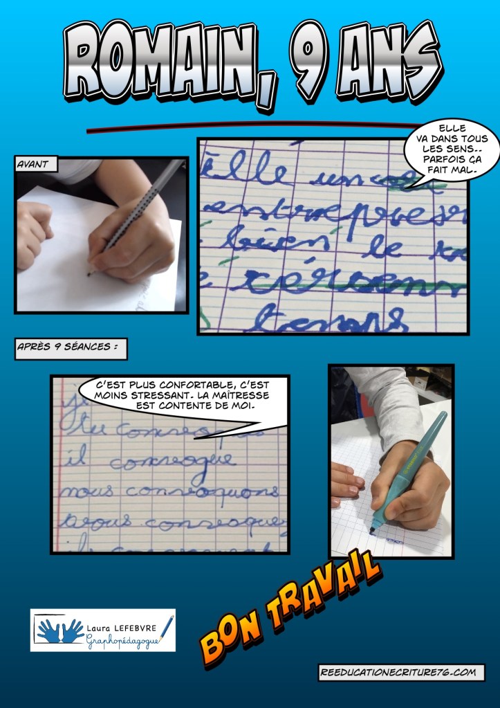 graphopédagogue
rééducation écriture
Laura Lefebvre