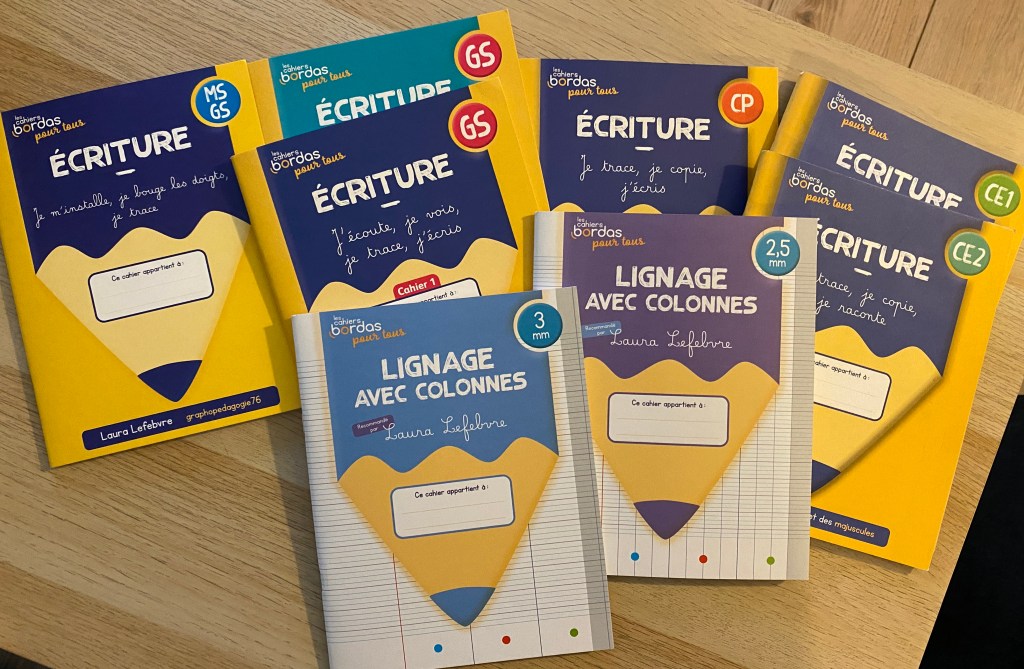 Cahier d’écriture GS – Graphopédagogie 76